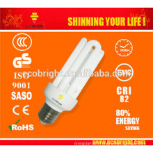 Nouveau ! T3 4U CFL ampoule 15W 10000H CE qualité